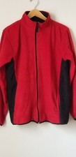 Men Casual Fleece Coat Zip Up Sweatshirt Fleece Jackets Outwear Top Size M