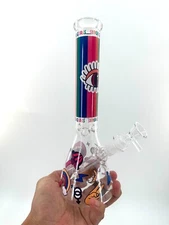 11" Cute Big Eye Glass Bongs Filter 14mm Bowl Bubbler Cute Cartoon Best Gifts