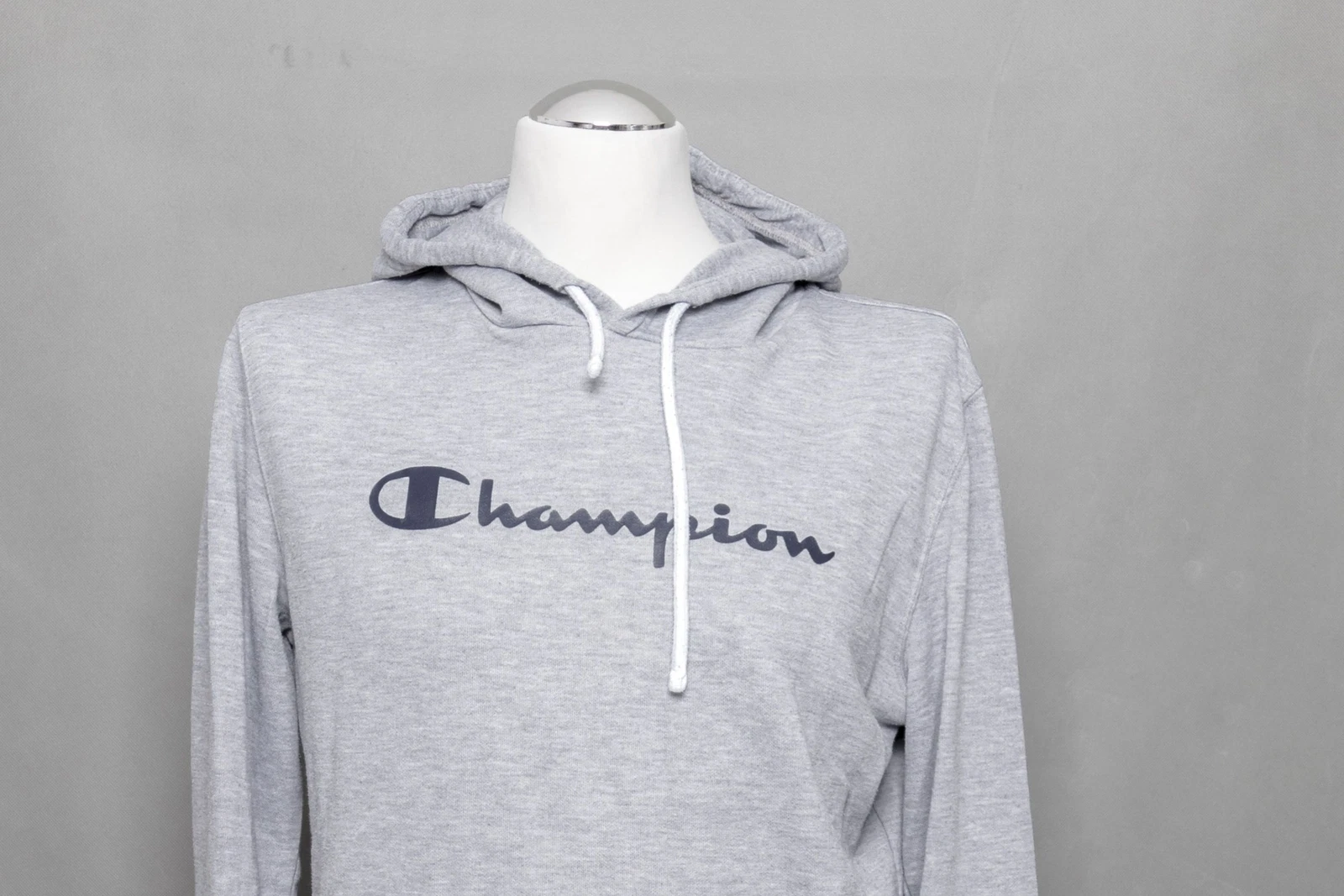 VETEMENTS Felpa con cappuccio uomo Champion maglione M grigio grigio chiaro cappuccio felpa + cotone B861