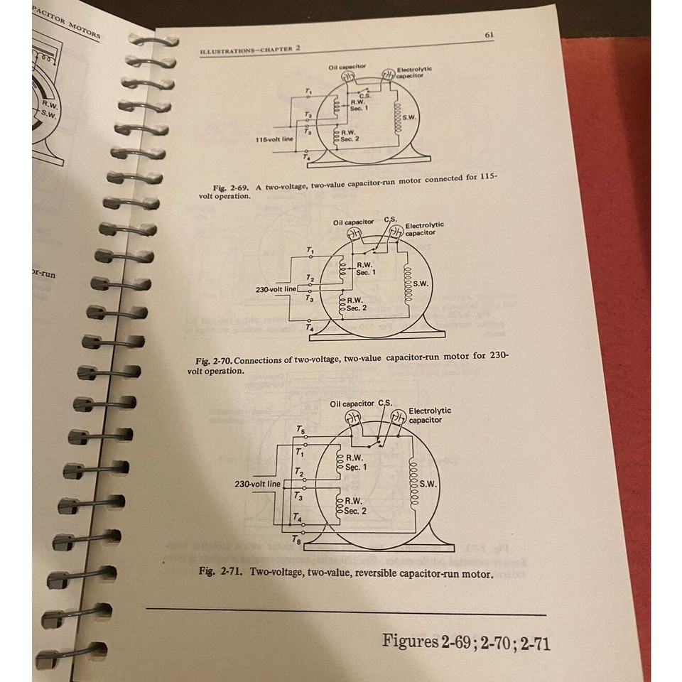 Electric Motor Repair By Robert Rosenberg Second Edition 1970 Spiral