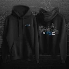 BMW K75C Hoodie, Motorcycle pullover for Motorrad Riders