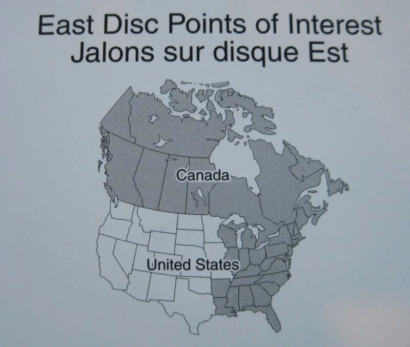 Cadillac XLR 2004-2009 GPS navegación DVD EAST U.S CAN versión mapa actualización 7,00 Foto 3 de 4