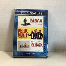 Triple Feature: Fargo/The Full Monty/Raising Arizona DVD, MULTIPLES SHIP/FREE!