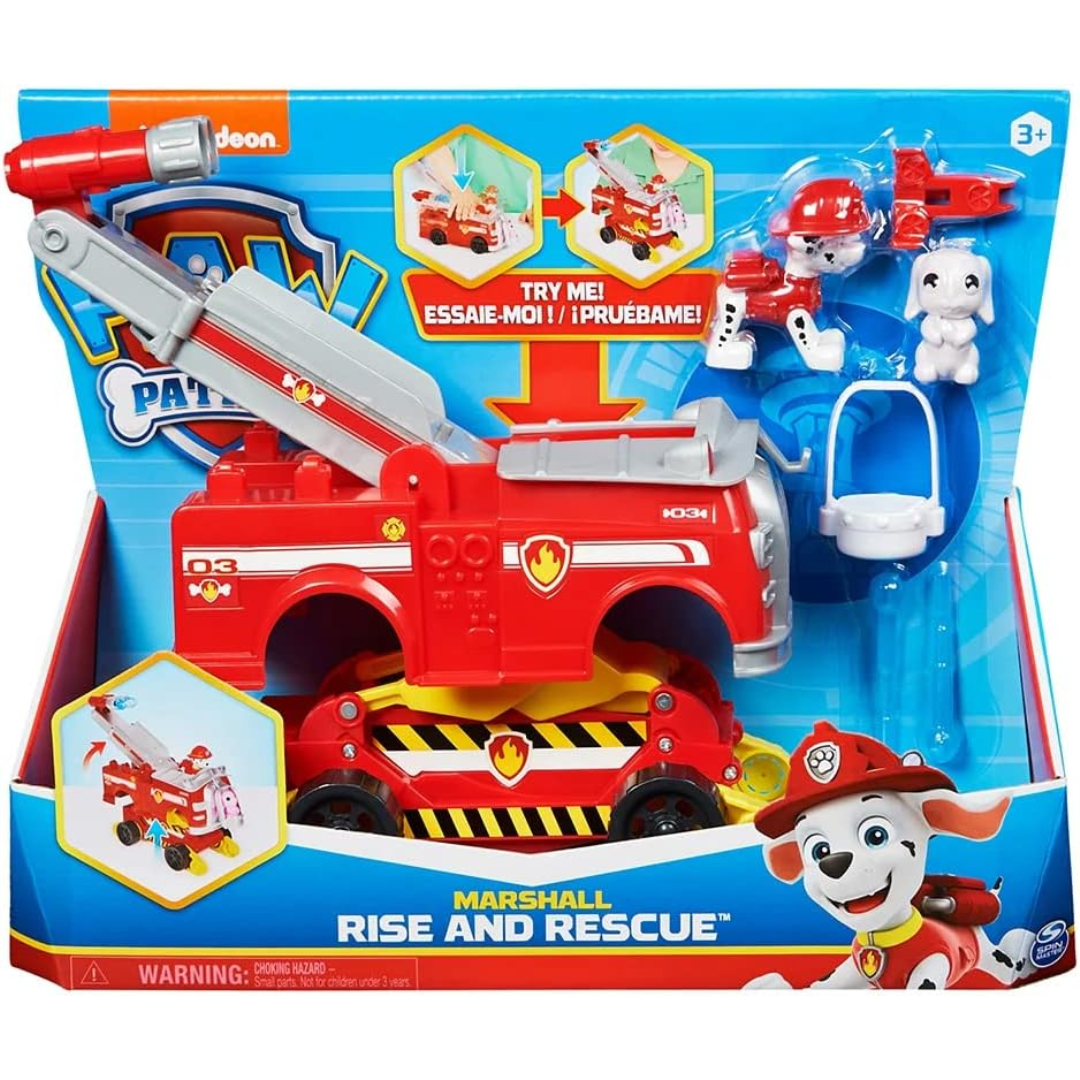 Paw Patrol Rise And Rescue Playset Marshall Childrens Kids Toy