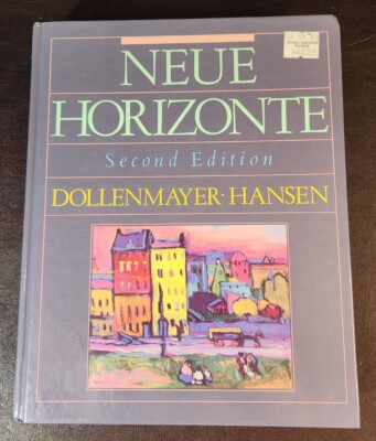 Neue Horizonte 2nd Edition, Dollenmayer/Hansen, German Language Course, HC/VG+