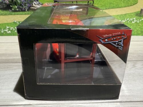 Disney Pixar Cars MCQUEEN W TIRE RACK 1/24 SCALE JADA DIECAST RARE CARS 3 - Picture 6 of 7