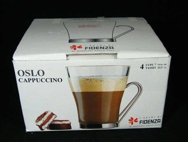 bormioli rocco oslo cappuccino mugs