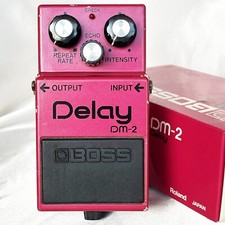 BOSS DM-2 Delay W/Box 1982 Analog Delay Vinta...