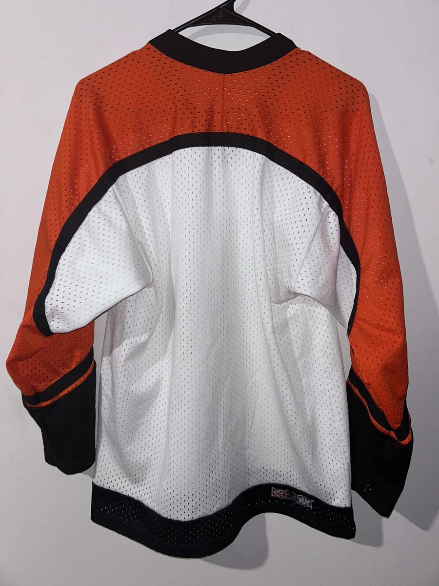 Chandail des Flyers de Philadelphie vtg Chandail de hockey en maille de la LNH CCM petit moyen - France