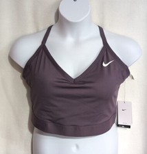 Nike Dri-FIT Indy Amethyst Smoke Light-Impact Sports Bra BQ0974-574 1X/2X/3X