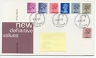 GB - First Day Cover - Machin -1983 - 7 values to 31p - Pmk PB  3 cancels 6+1