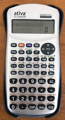 ATIVA Wissenschaftlicher Taschenrechner AT-54650P funktionstüchtig
