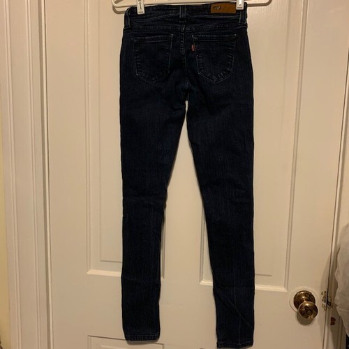 LEVI'S DEMI CURVE LOW RISE SKINNY SIZE 0/24 JEANS | eBay