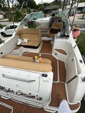 1999-2001 Sea Ray 260 Sundancer Cockpit Swim platform 1/4"6mm EVA foam mat floor