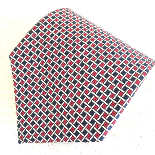 Ralph Lauren Men's 100% Silk Neck Tie, Hand Finished; USA Red White Blue NWOT - Picture 2 of 11