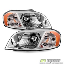 2007-2011 Chevy Aveo Sedan 07-09 Pontiac Wave Headlights Headlamps Leftright