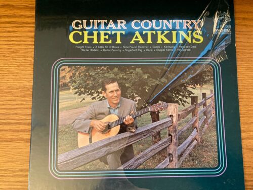 Chet Atkins - "Guitar Country" - LP, Shrink Wrap - Photo 1/6
