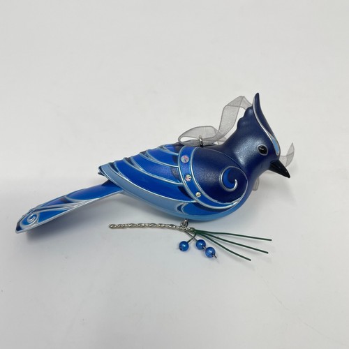 2023 Hallmark Stellars Jay Beauty of the Birds #19 in Series Keepsake Ornament - Picture 2 of 12