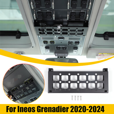 Steel Overhead Storage Organizer MOLLE Grid Panel Für Ineos Grenadier 2020-24