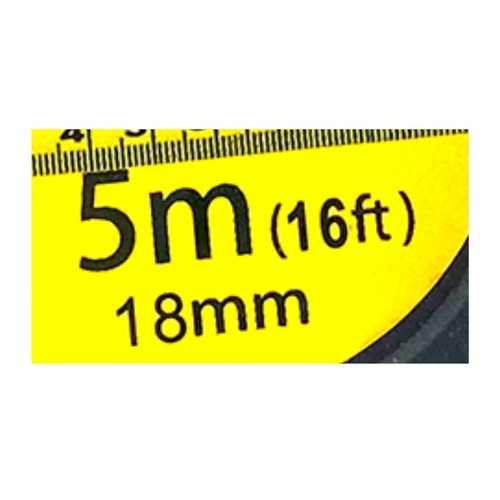 Marksman Tape Measure DIY Retractable, Measuring Tool, Imperial, Metric, 5M 16FT - Picture 6 of 24