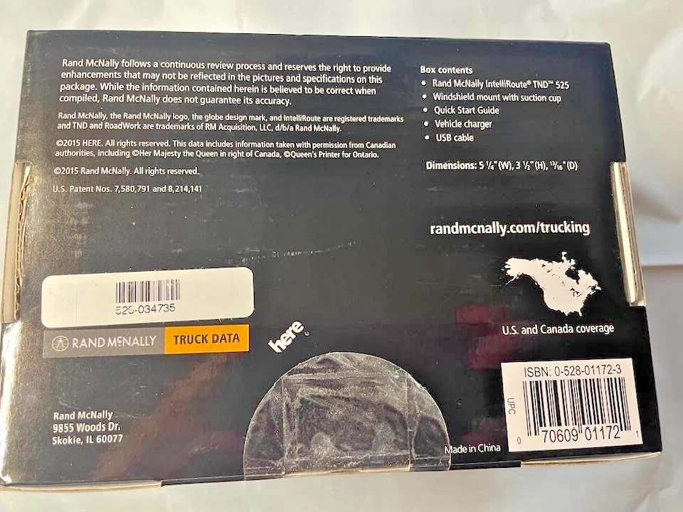 RAND McNALLY TND 525 TRUCK GPS - Image 2 of 4