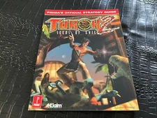 TUROK SEEDS OF EVIL 2 Official video game Strategy Guide PRIMA
