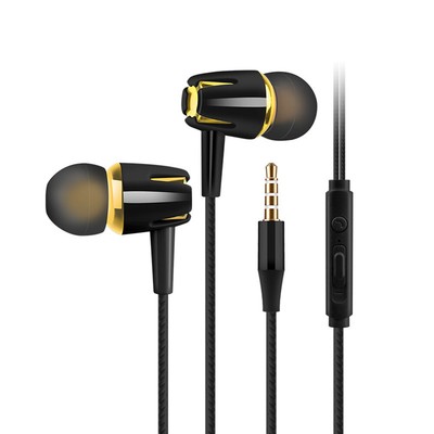3.5mm HIFI Super Bass Headset In-Ear Earphone Stereo Earbuds Headphone Wired Mic