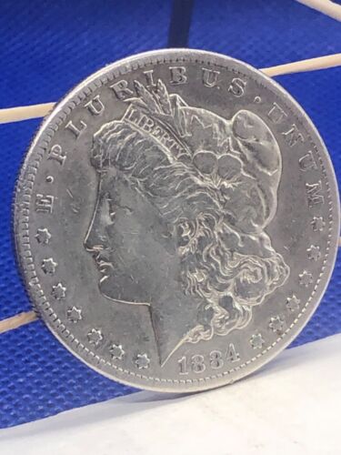 1884 S Morgan Silver Dollar - Rare Date & Rare US Mint - Bild 1 von 2