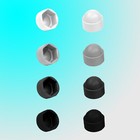 Mutternkappe Sechskant Kappen Abdeckkappe Hutmutter Radschraube Radbolzen Kappe