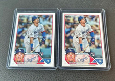 2023 Topps Series 1 Miguel Vargas Rookie RC 2 Card. rookie card picture