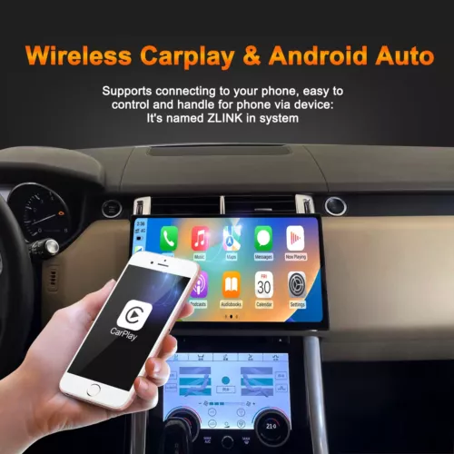 Radio de coche Android estéreo 2Din para Land Rover Range Rover Sport L494 2014-2017 - Imagen 6 de 11