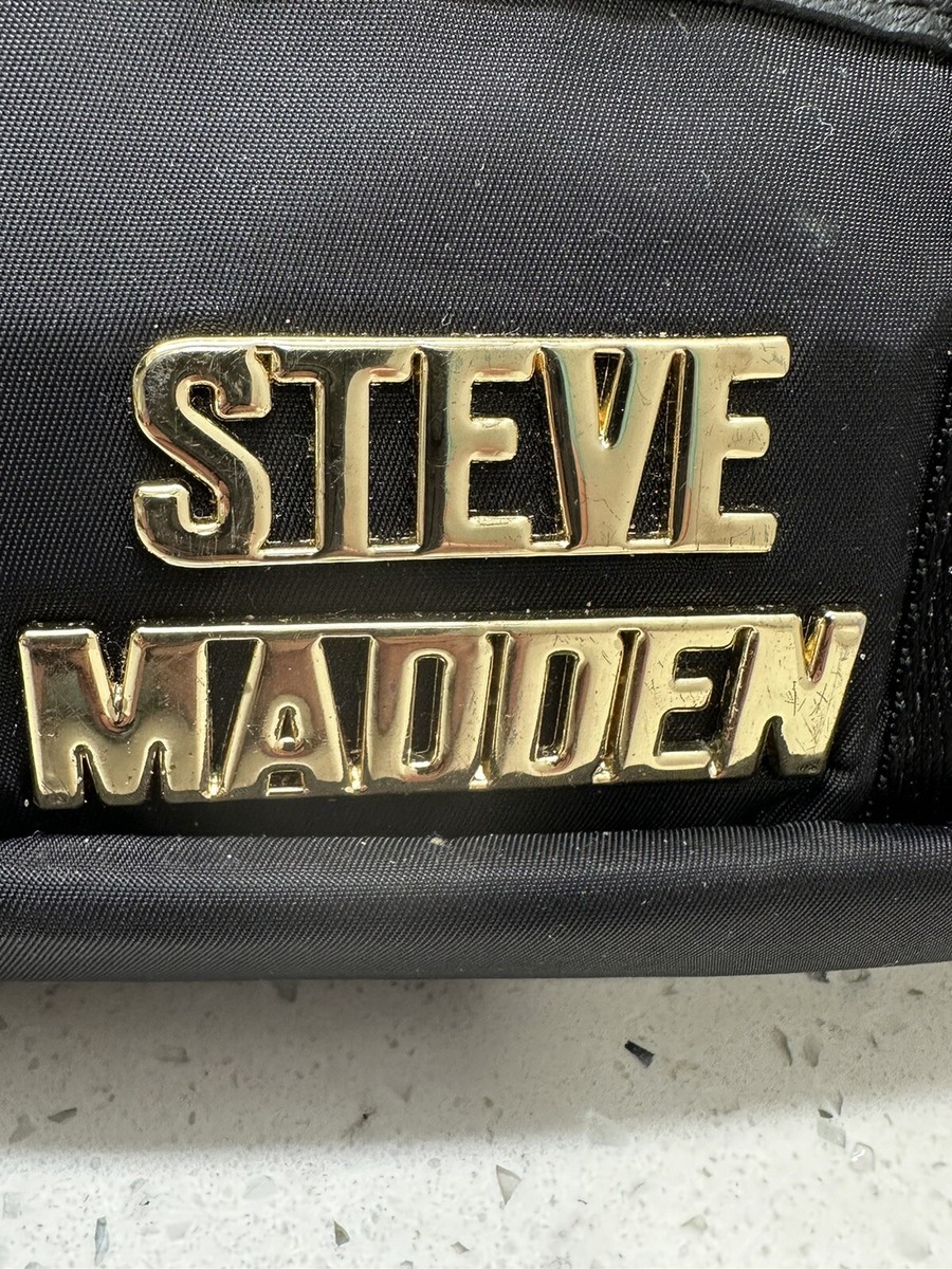 Steve Madden Black Blenny Fanny Pack | eBay display picture 1