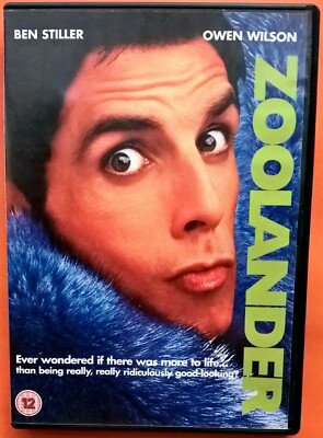 Zoolander DVD Region 2 Stiller Wilson Taylor Ferrell Jovovich Duchovny Trump 