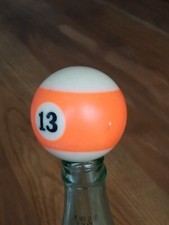 Pool Billiard Ball 13 Stripe Vintage Replacement 2 1/4"