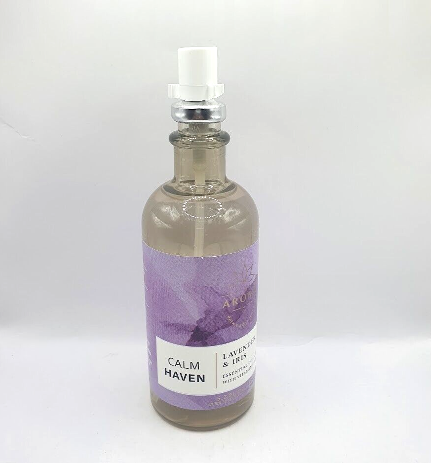 BATH BODY WORKS CALM HEAVEN LAVENDER IRIS ESSENTIAL OIL MIST