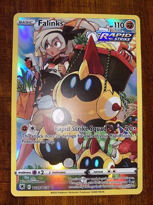 Pokemon Falinks Astral Radiance Full Art Trainer Gallery TG07 Ultra Rare 7  MINT