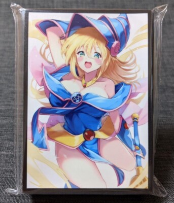 sexy yugioh card sleeves Yugioh Card Protector Dark Magician Girl BMG Sleeve 60 sleeves Japan NEW