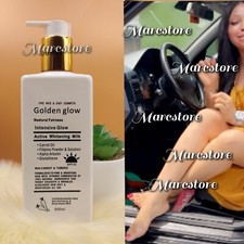 Golden Glow Body Milk 500ml Lotion Natural Fairness Active Whitening Milk