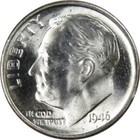 1946 S Roosevelt Dime Bu Uncirculated Mint State 90% Silver 10c Us Coin