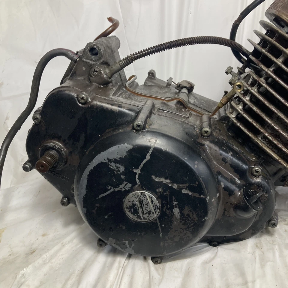 1974 Honda MT250 Elsinore 250 двигатель MT 250 73 74 75 76 двигатель для ремонта - Изображение 3 из 4