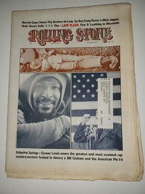 Rolling Stone Apr 27, 1972 Hunter S. Thompson Marvin Gaye Larry McMurtry