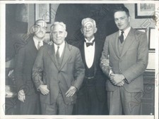 1932 College Hall of Fame Caoch Amos Alonzo Stagg Honored By Yale Press Photo