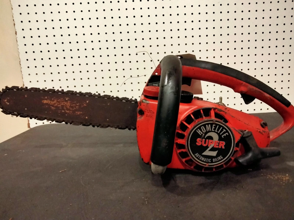 Homelite super 2 cheap automatic oiling chainsaw