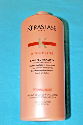 1000ml KERASTASE SHAMPOO bain fluidealiste DISCIPLINE NACHFÜLLFLASCHE