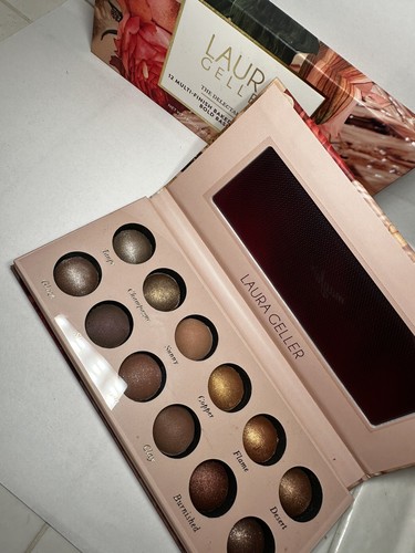 Laura Geller The Delectables Bold Basics 12 Pan Baked Eyeshadow Palette NEW!!