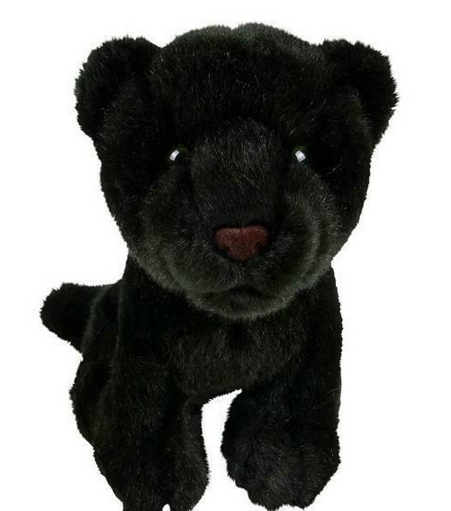 black panther animal plush