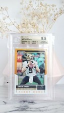 2017 Score Drew Brees SSP /10 First Down Refractor BGS 9.5 Gem Mint! Pop 1! 