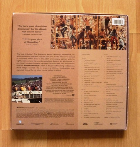 Woodstock Laserdisc LD Boxset 1970 Jimi Hendrix sehr gut - Bild 2 von 3