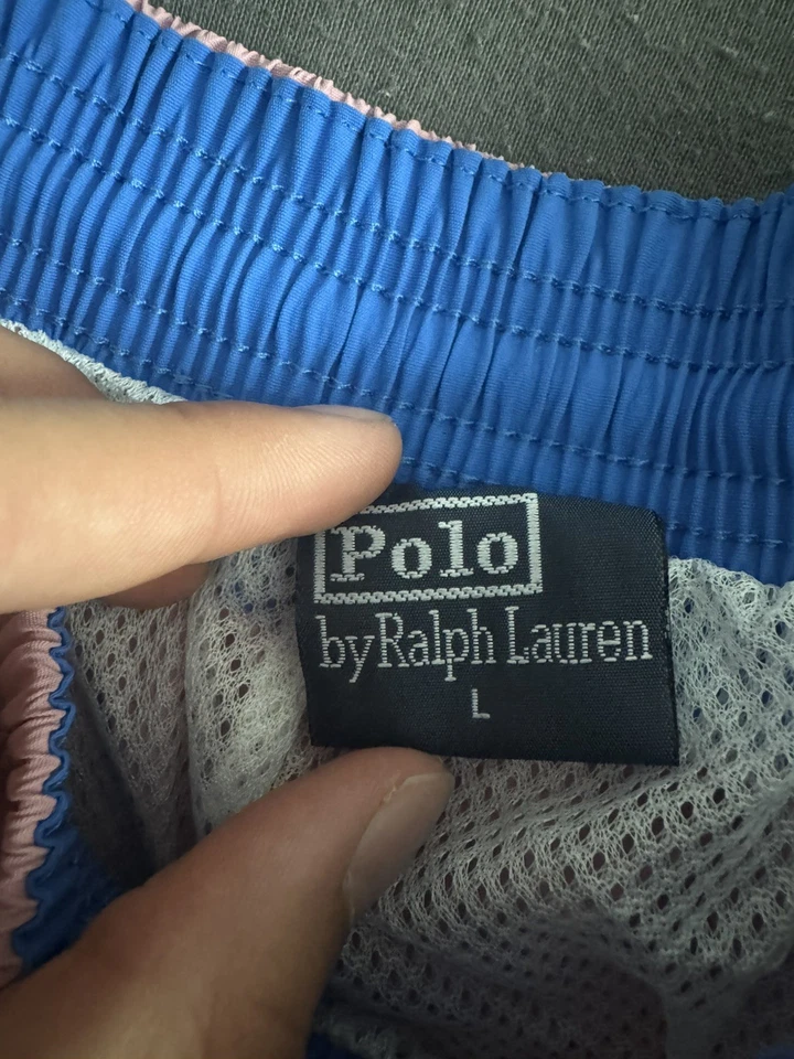 Short de bain ralph lauren rose taille L - Photo 3/4