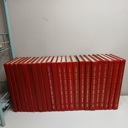 Lot of 23 Guide Book United States Coins Red Book 1963-1986
